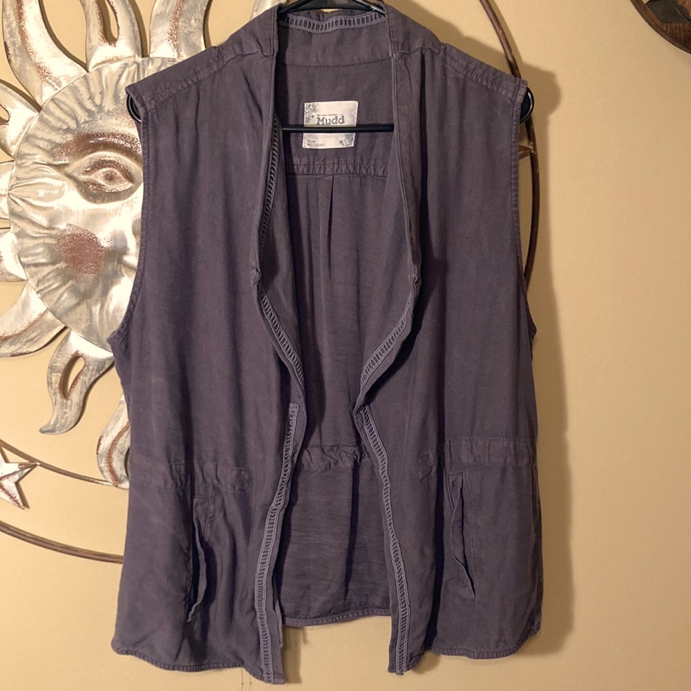 Dark Grey Mudd Vest